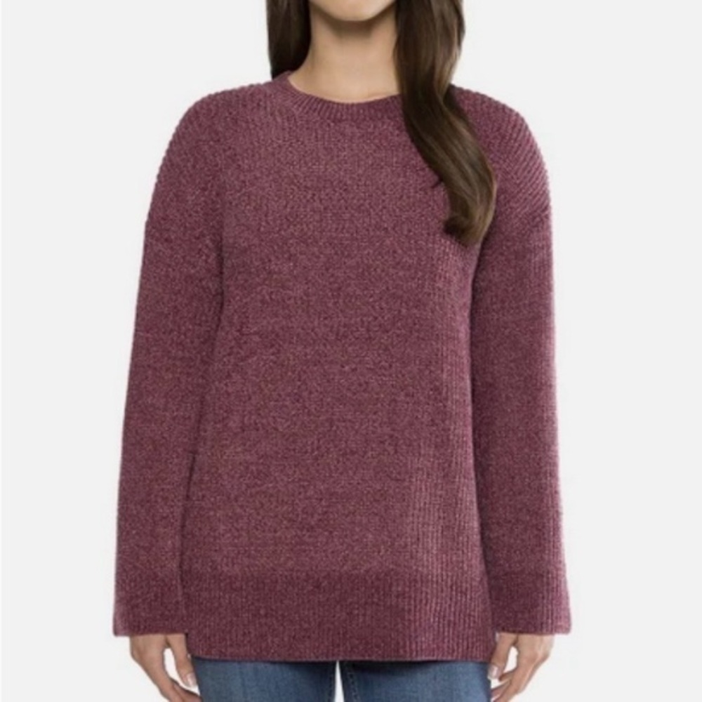 NWT Matty M Women's Plum Crew Neck Sweater